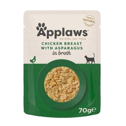 Picture of APPLAWS Chicken Breast with Asparagus Broth Pouch, 70g